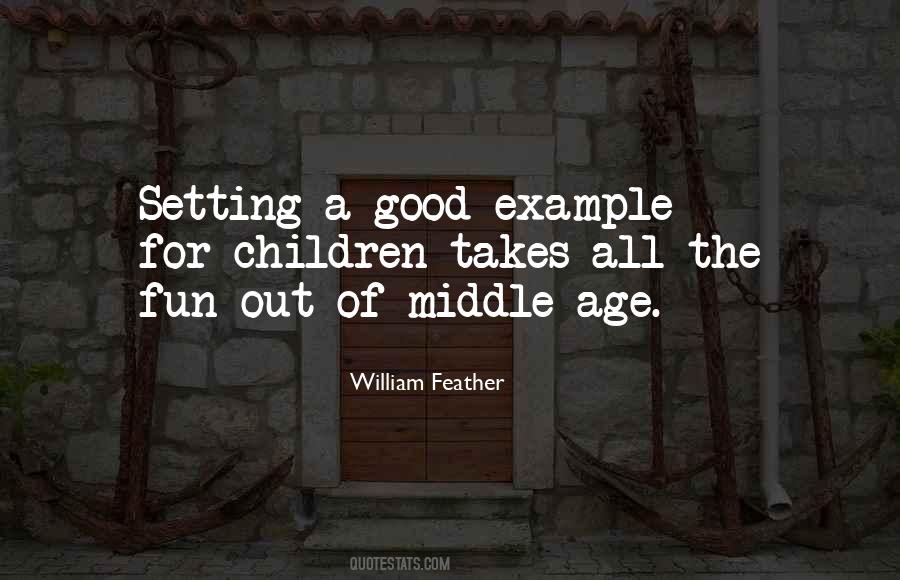 Setting The Example Quotes #640444