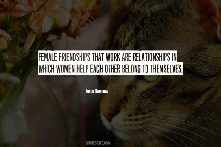 Quotes On Women's Friendships #1267740