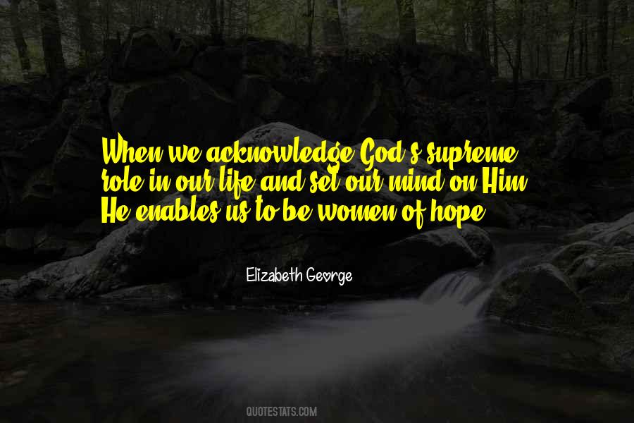 Acknowledge Themselves Quotes #14514