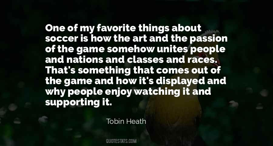 Game Of Soccer Quotes #1030830