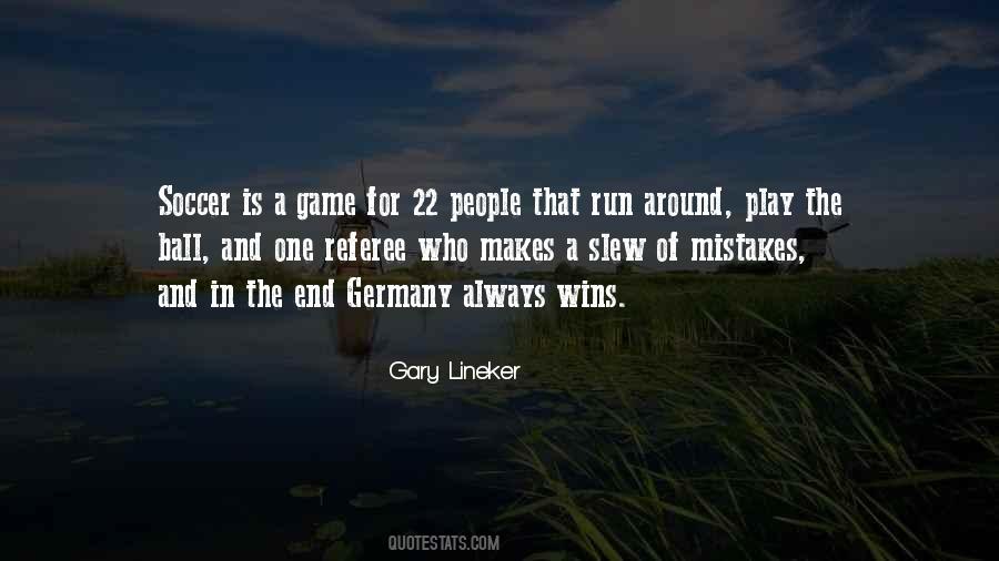 Game Of Soccer Quotes #1475356