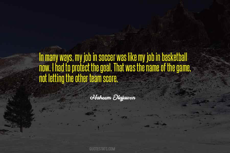 Game Of Soccer Quotes #1778723