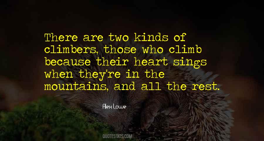 In The Mountains Quotes #1664359