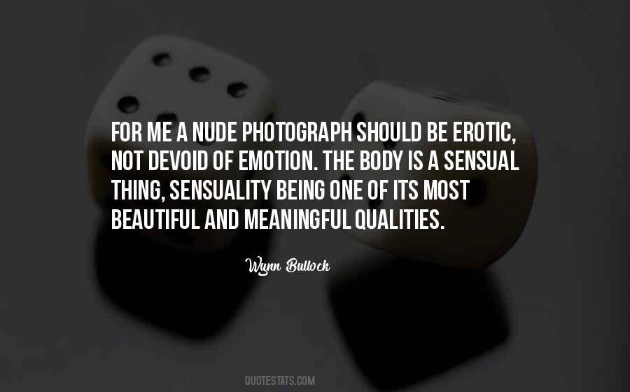 Devoid Of Emotion Quotes #1420362