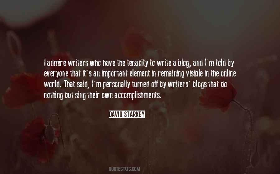 Quotes On Writing By Writers #218238