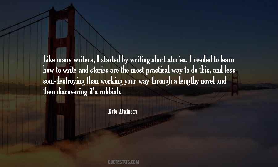 Quotes On Writing By Writers #700836