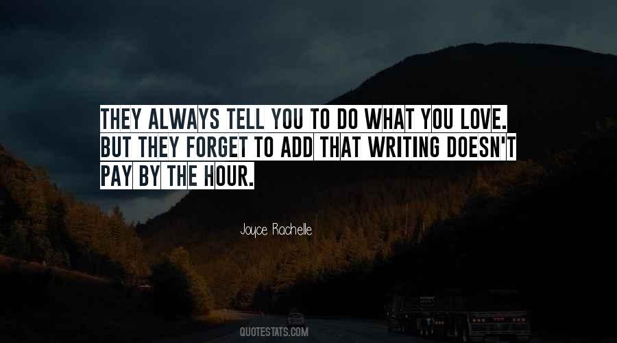 Quotes On Writing By Writers #757234