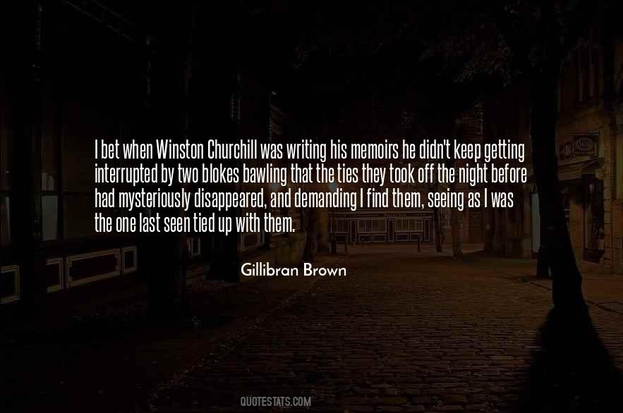 Quotes On Writing Memoirs #1815116