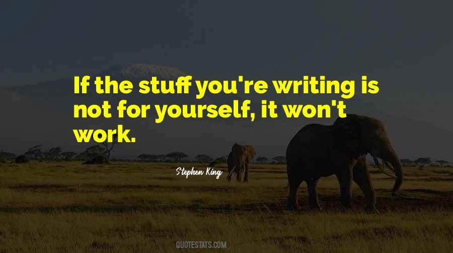 Quotes On Writing Stephen King #401746