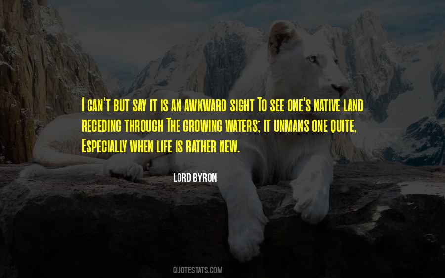 The New Land Quotes #404972