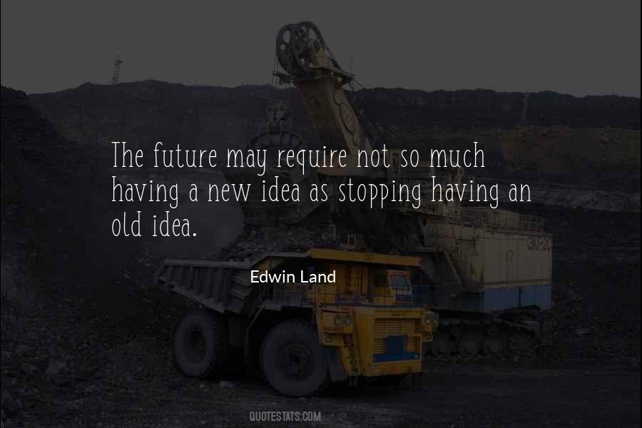 The New Land Quotes #532957
