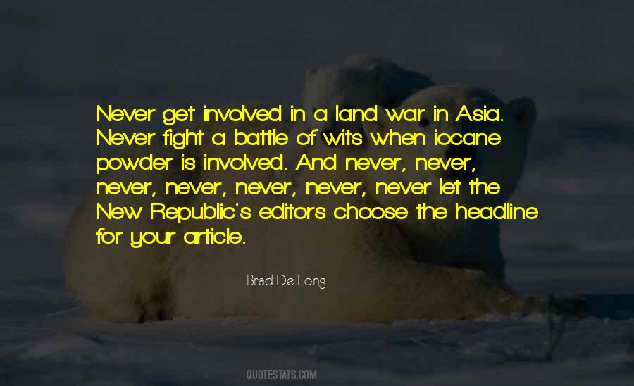 The New Land Quotes #546728