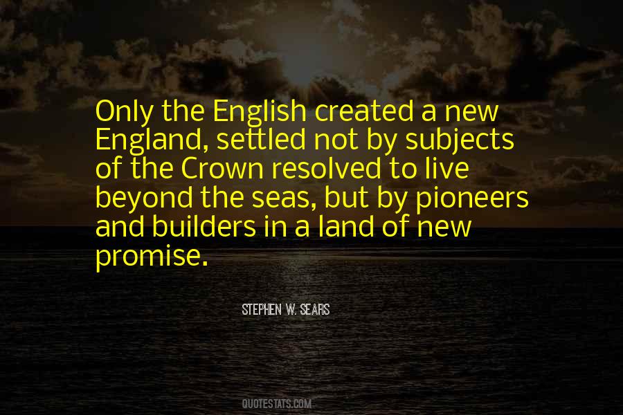 The New Land Quotes #779290