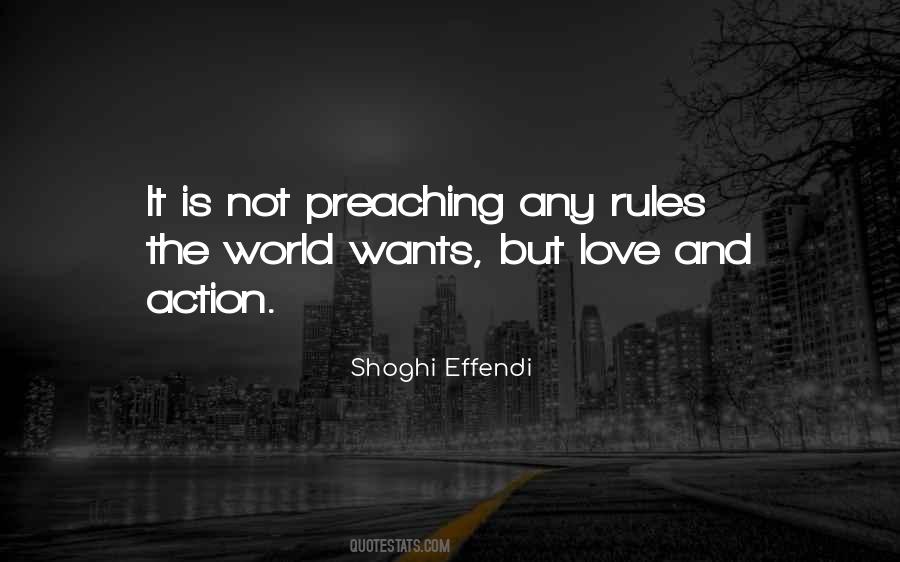 Preaching Love Quotes #113780