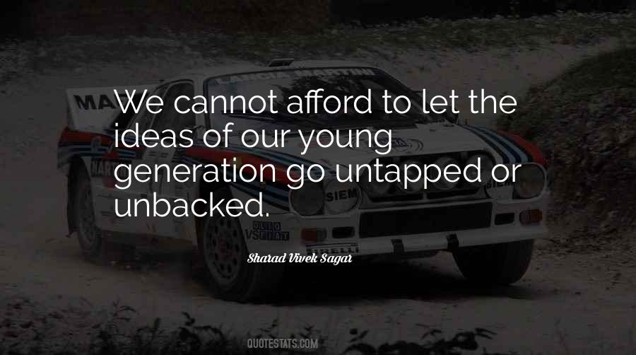Quotes On Young Generation #1853857