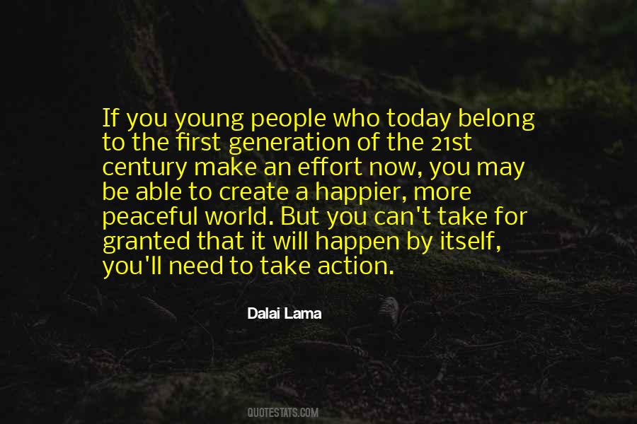 Quotes On Young Generation #711298