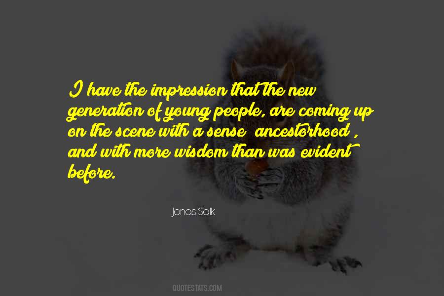 Quotes On Young Generation #805802