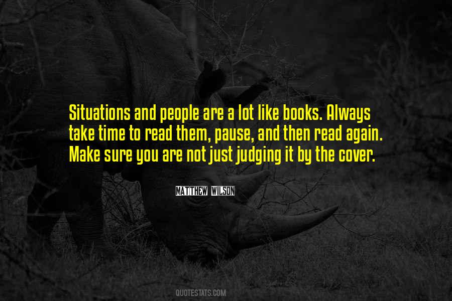 Quotes About Not Judging People #1703159