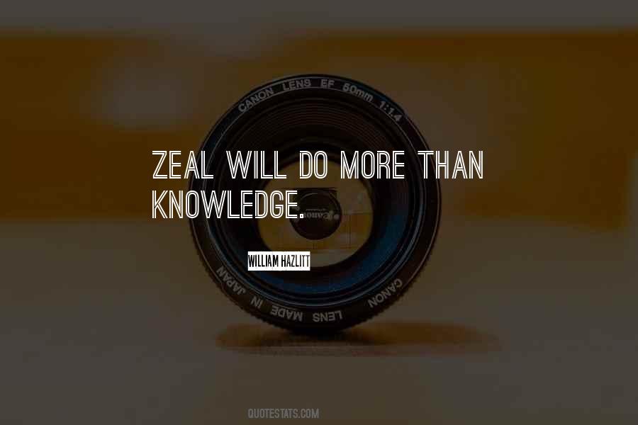 Quotes On Zeal Without Knowledge #403845