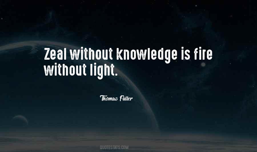 Quotes On Zeal Without Knowledge #497241