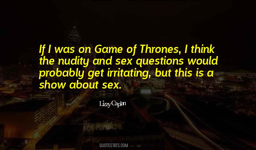 Sex Games Quotes #303254