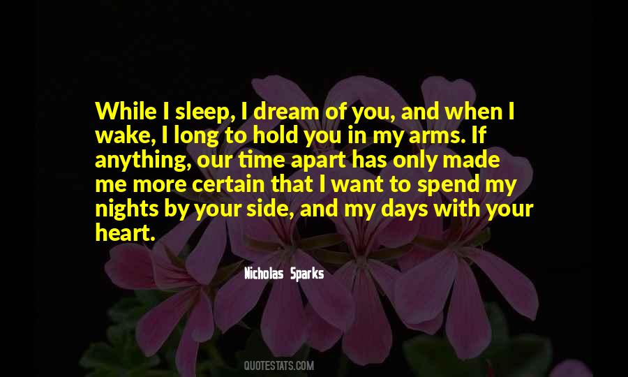 I Want To Hold You In My Arms Quotes #1401589