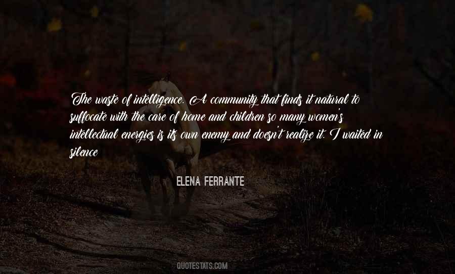 Women Intelligence Quotes #1178594