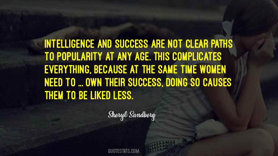 Women Intelligence Quotes #823829
