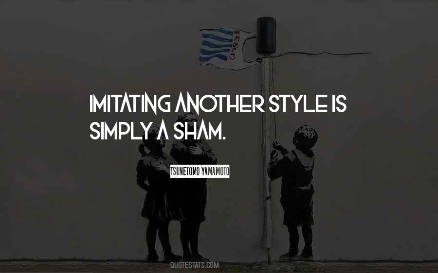 Quotes About Not Imitating #366935