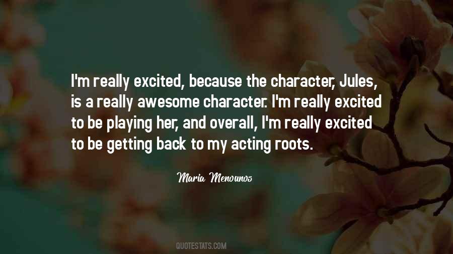 Back To The Roots Quotes #1494530