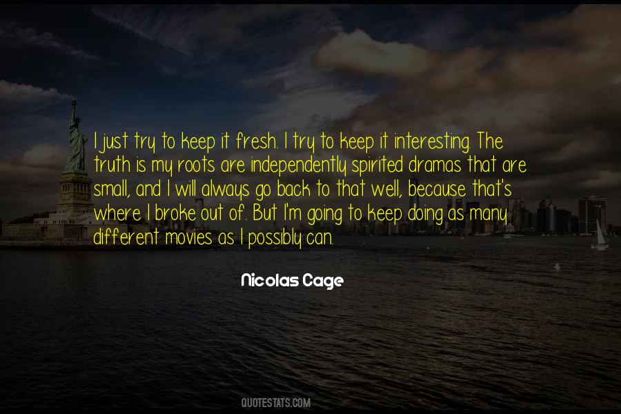 Back To The Roots Quotes #439757