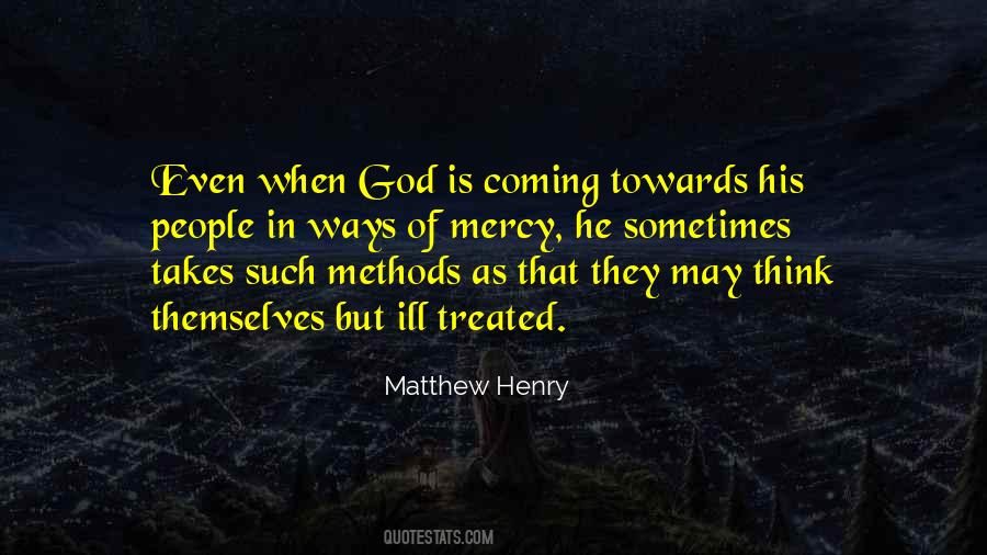 Ways That God Quotes #181264