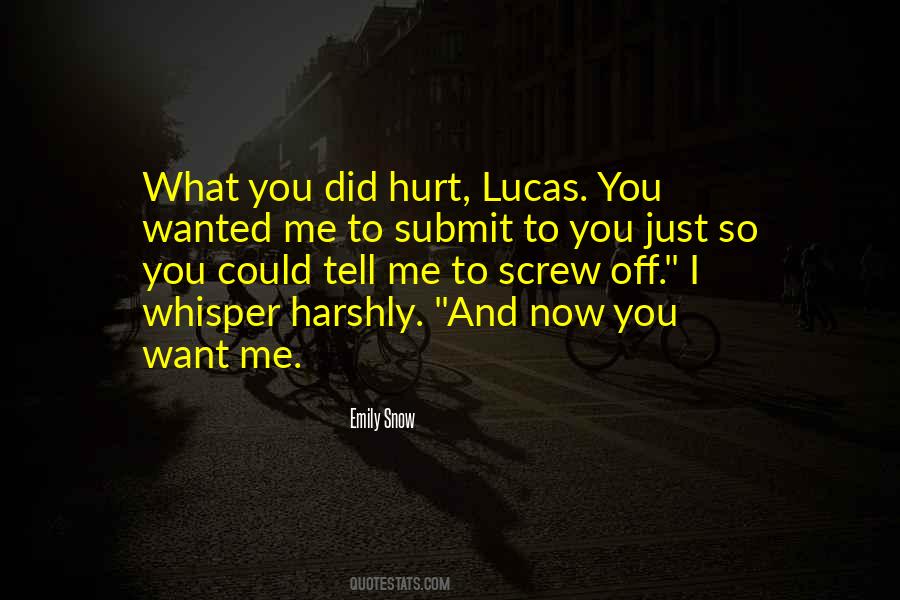 So Hurt Quotes #138832