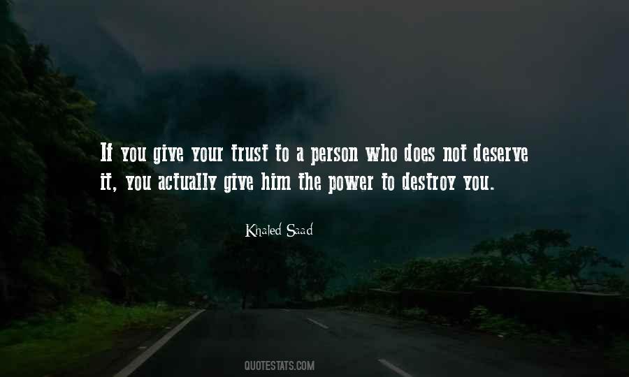 Quotes About Not Having Trust Issues #1279165
