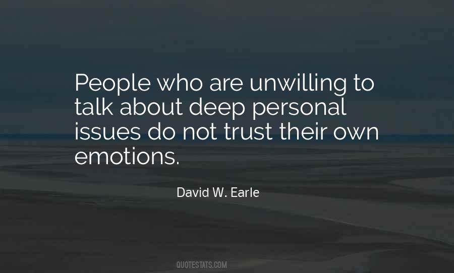 Quotes About Not Having Trust Issues #496125