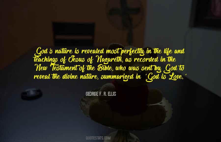 God S Nature Quotes #1666828