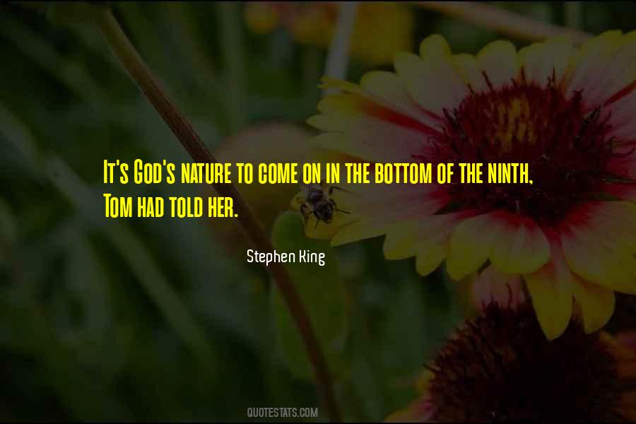 God S Nature Quotes #24602