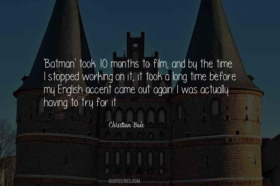 10 Months Quotes #832804