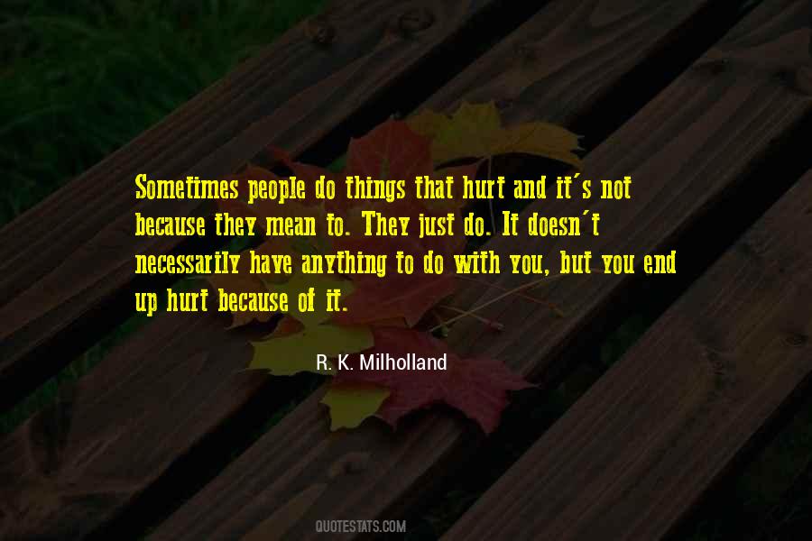 Milholland Quotes #707061
