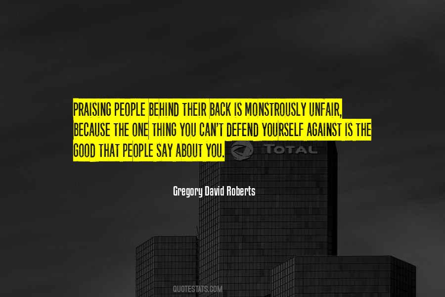 Praising People Quotes #1655890