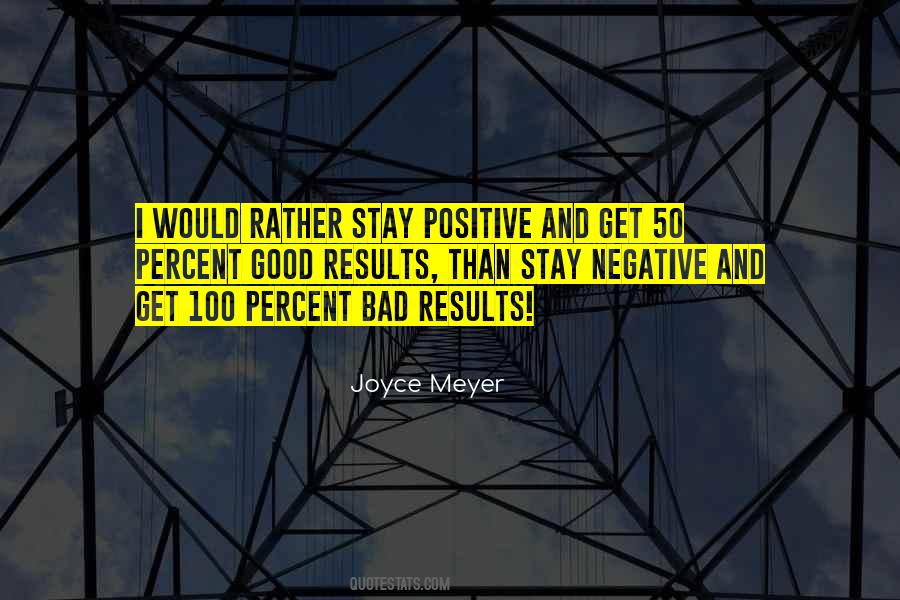 100 Percent Positive Quotes #864006