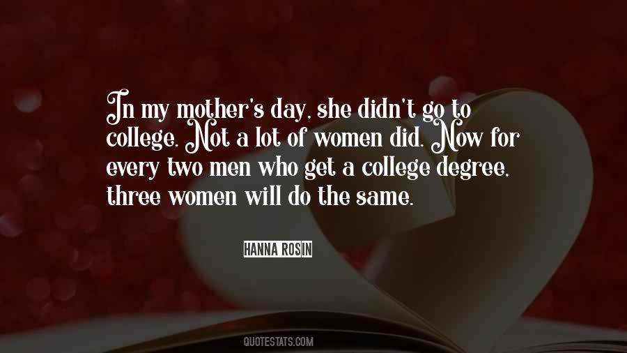 Quotes About Not Having A College Degree #97321