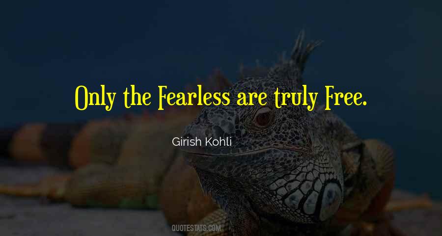 Fear Fearless Quotes #657520