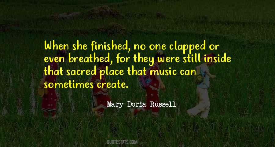Sacred Place Quotes #1083673