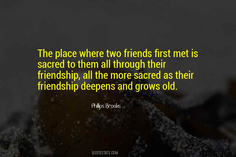 Sacred Place Quotes #364035