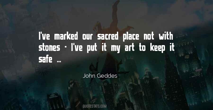 Sacred Place Quotes #62756