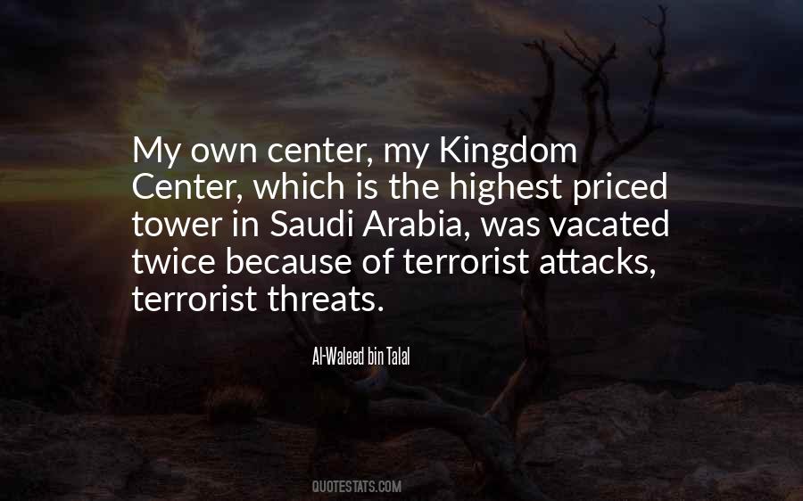 Terrorist Threats Quotes #1699033