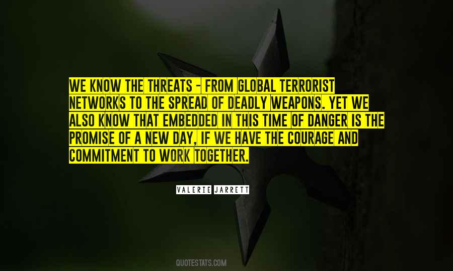 Terrorist Threats Quotes #479966