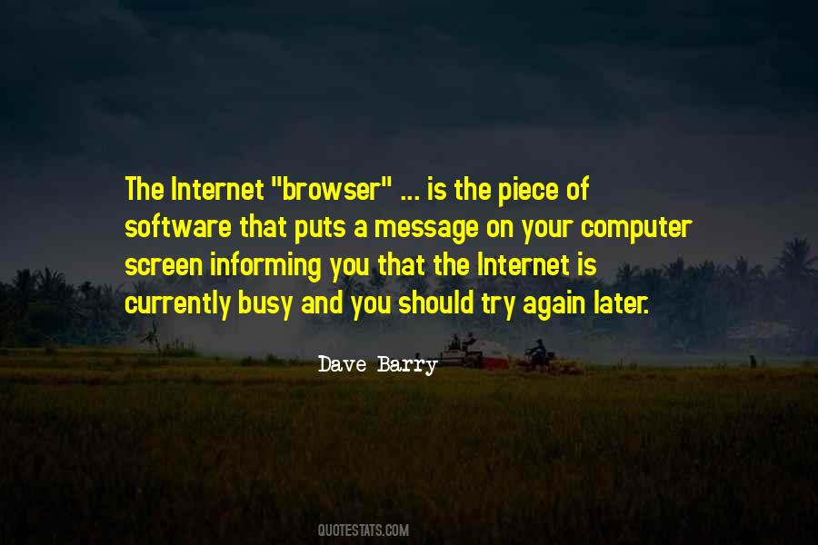 Computer Screen Quotes #1146137