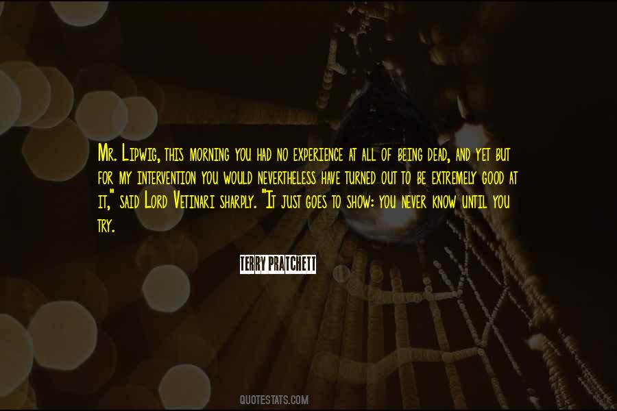 Lord Vetinari Quotes #1577777